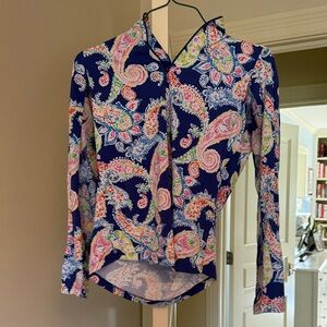 Paisley Print Women's Top
